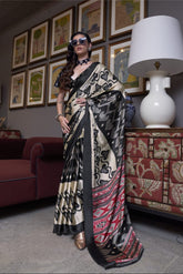 Patani Patola – Satin Crepe Elegance EASE0031